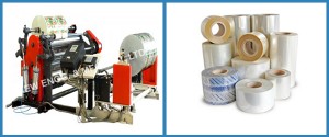 Lidding Film Slitter Rewinder Machine