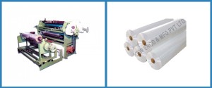 Shaft Winder Slitter Rewinder Machine